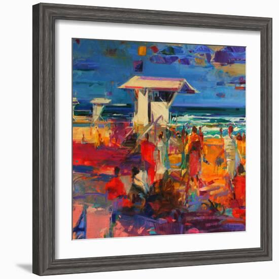 Palm Beach, Florida, 2011-Peter Graham-Framed Giclee Print