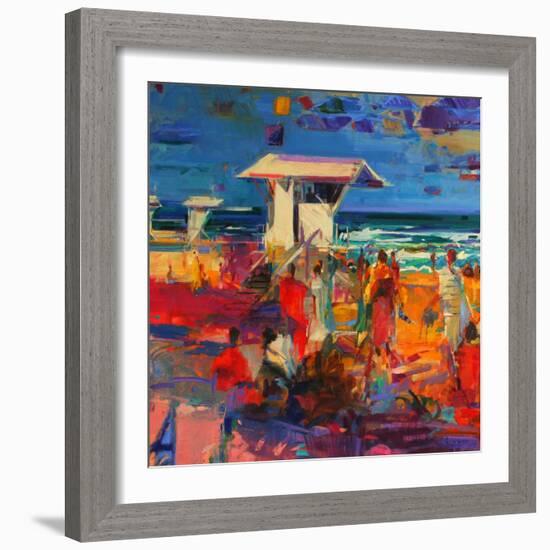 Palm Beach, Florida, 2011-Peter Graham-Framed Giclee Print