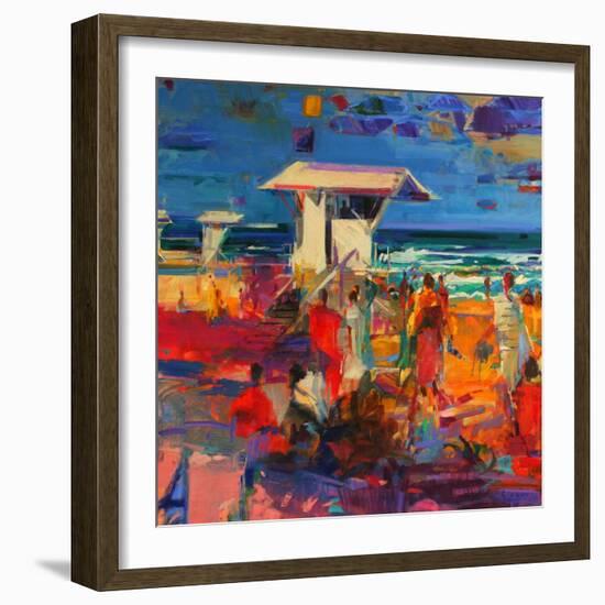 Palm Beach, Florida, 2011-Peter Graham-Framed Giclee Print