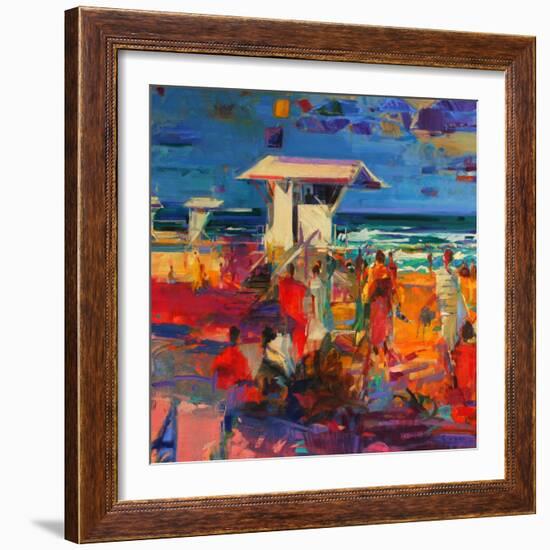 Palm Beach, Florida, 2011-Peter Graham-Framed Giclee Print