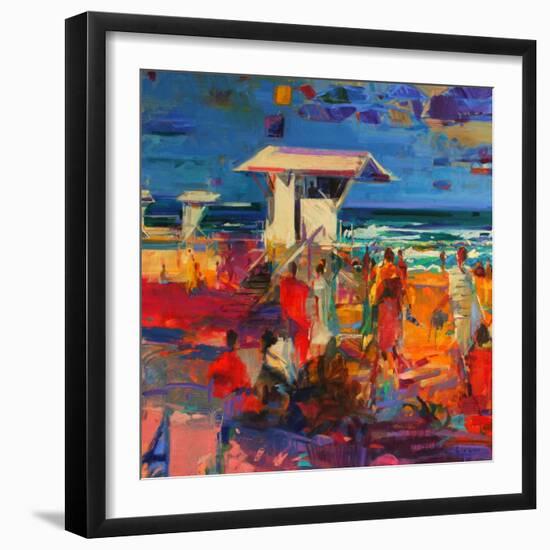 Palm Beach, Florida, 2011-Peter Graham-Framed Giclee Print