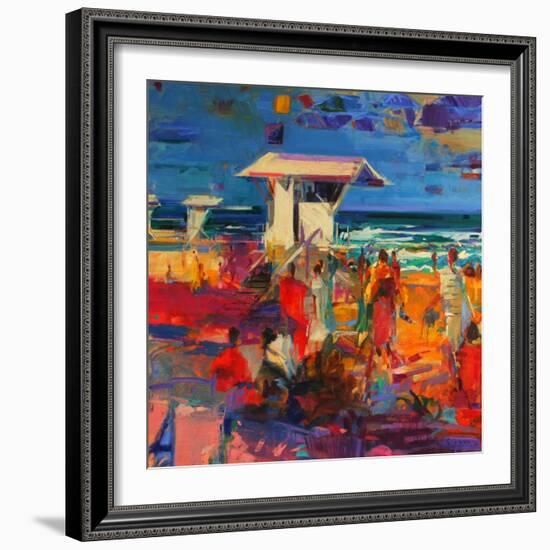 Palm Beach, Florida, 2011-Peter Graham-Framed Giclee Print