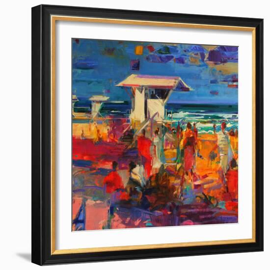 Palm Beach, Florida, 2011-Peter Graham-Framed Giclee Print