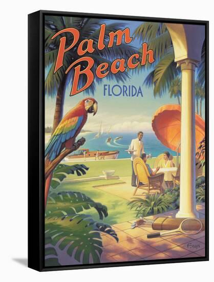 Palm Beach, Florida-Kerne Erickson-Framed Premier Image Canvas