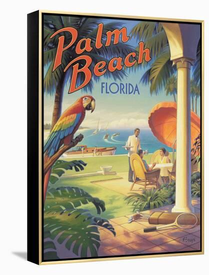 Palm Beach, Florida-Kerne Erickson-Framed Premier Image Canvas