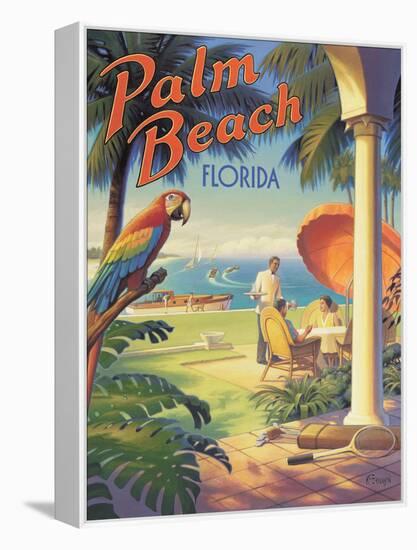 Palm Beach, Florida-Kerne Erickson-Framed Premier Image Canvas