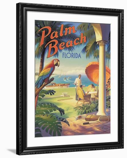 Palm Beach, Florida-Kerne Erickson-Framed Giclee Print