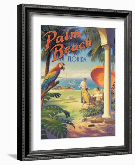 Palm Beach, Florida-Kerne Erickson-Framed Art Print