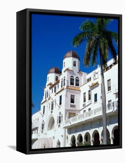 Palm Beach Hotel, Palm Beach, Florida, USA-null-Framed Premier Image Canvas