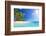 Palm Beach in Tropical Idyllic Paradise Island - Caribbean - Guadalupe-Romolo Tavani-Framed Photographic Print