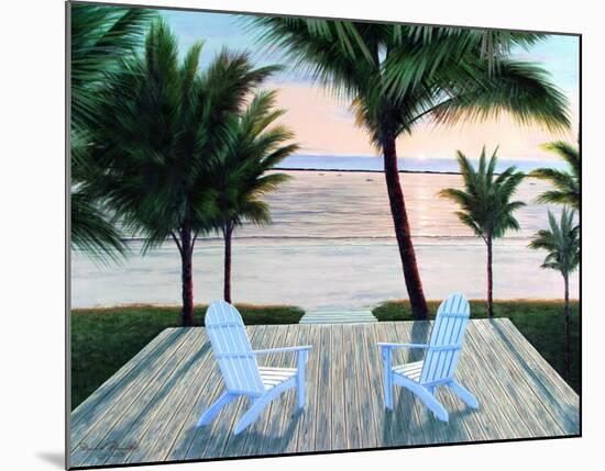 Palm Beach Retreat-Diane Romanello-Mounted Art Print