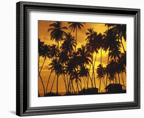 Palm Beach, Sundown-Thonig-Framed Photographic Print