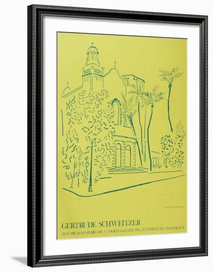 Palm Beach-Gertrude Schweitzer-Framed Art Print
