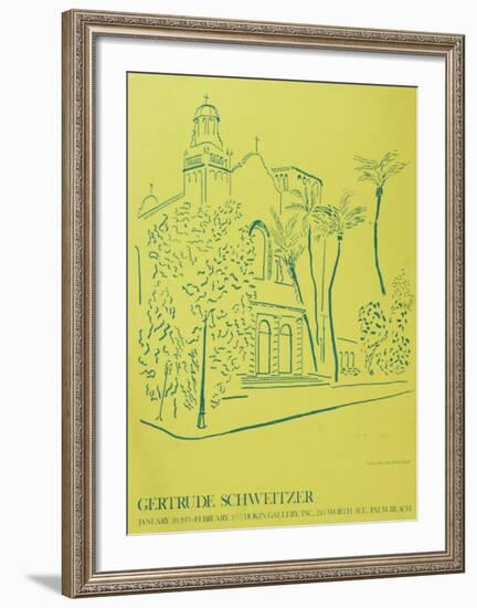 Palm Beach-Gertrude Schweitzer-Framed Art Print