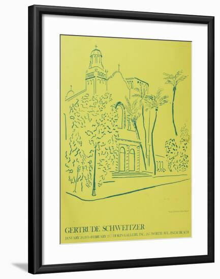 Palm Beach-Gertrude Schweitzer-Framed Art Print