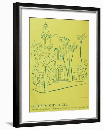 Palm Beach-Gertrude Schweitzer-Framed Art Print