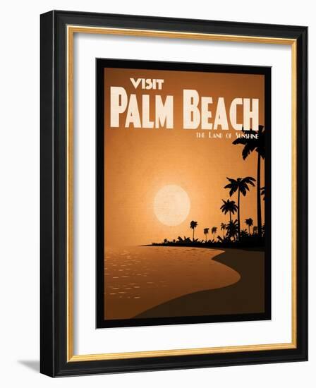 Palm Beach-Jason Giacopelli-Framed Art Print
