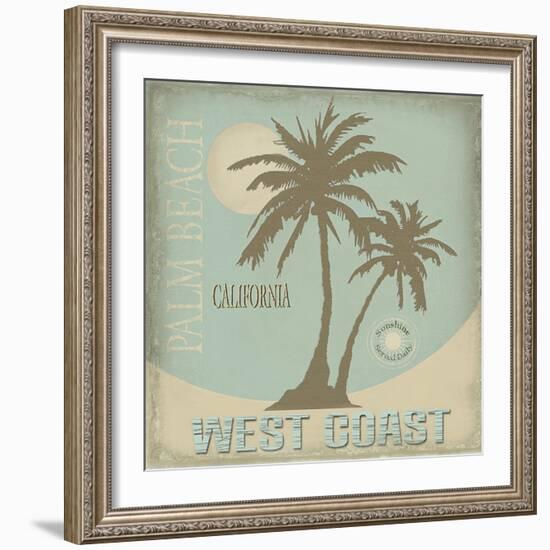 Palm Beach-Karen Williams-Framed Giclee Print