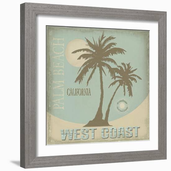 Palm Beach-Karen Williams-Framed Giclee Print