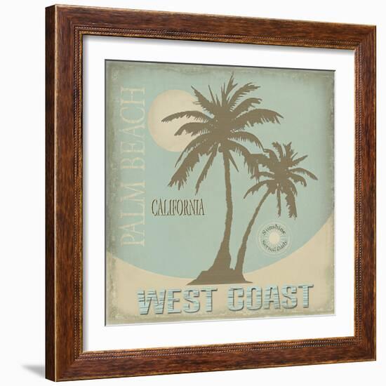 Palm Beach-Karen Williams-Framed Giclee Print