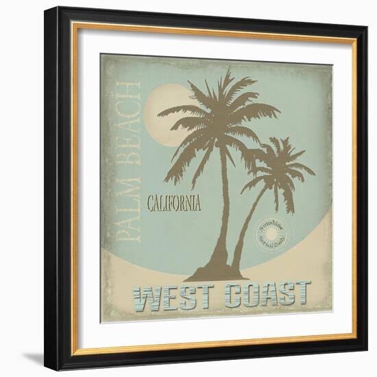 Palm Beach-Karen Williams-Framed Giclee Print