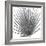 Palm Black and White III-Mia Jensen-Framed Art Print