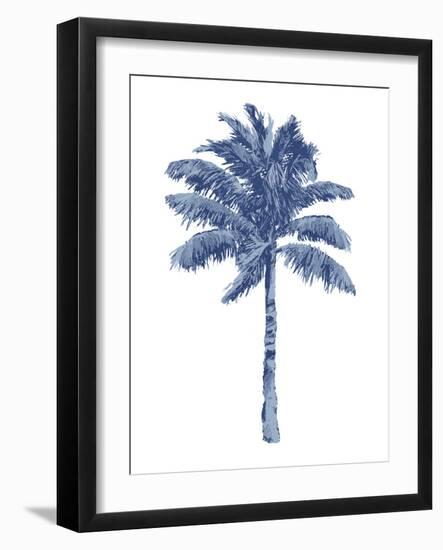 Palm Blue I-Kristen Drew-Framed Art Print