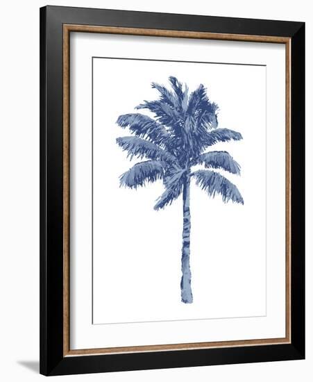 Palm Blue I-Kristen Drew-Framed Art Print