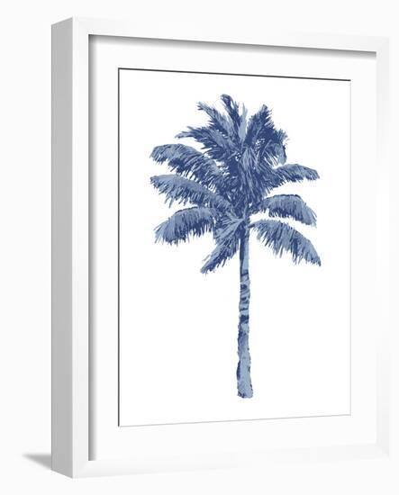 Palm Blue I-Kristen Drew-Framed Art Print