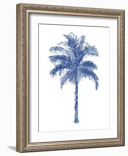 Palm Blue II-Kristen Drew-Framed Art Print