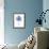 Palm Blue II-Kristen Drew-Framed Art Print displayed on a wall