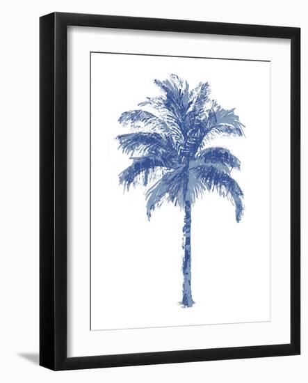 Palm Blue II-Kristen Drew-Framed Art Print