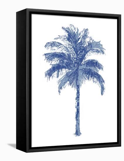 Palm Blue II-Kristen Drew-Framed Stretched Canvas