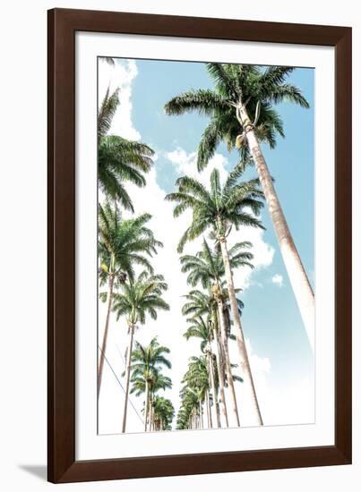 Palm Boulevard-Mike Toy-Framed Giclee Print