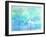 Palm Breeze Blue I-Mia Jensen-Framed Art Print