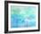 Palm Breeze Blue I-Mia Jensen-Framed Art Print