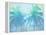 Palm Breeze Blue II-Mia Jensen-Framed Stretched Canvas