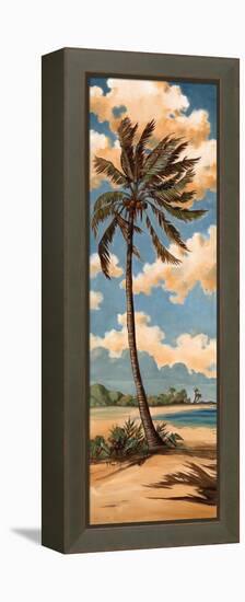 Palm Breeze II-Paul Brent-Framed Stretched Canvas