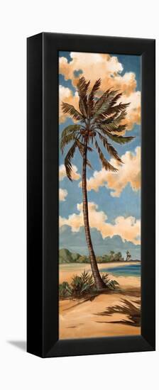 Palm Breeze II-Paul Brent-Framed Stretched Canvas