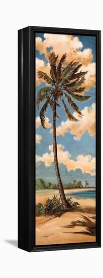 Palm Breeze II-Paul Brent-Framed Stretched Canvas