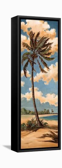 Palm Breeze II-Paul Brent-Framed Stretched Canvas