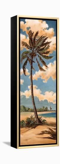 Palm Breeze II-Paul Brent-Framed Stretched Canvas