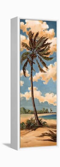 Palm Breeze II-Paul Brent-Framed Stretched Canvas