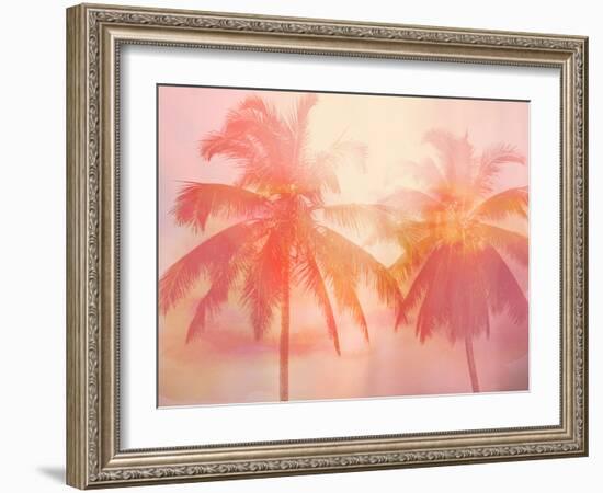 Palm Breeze II-Mia Jensen-Framed Art Print