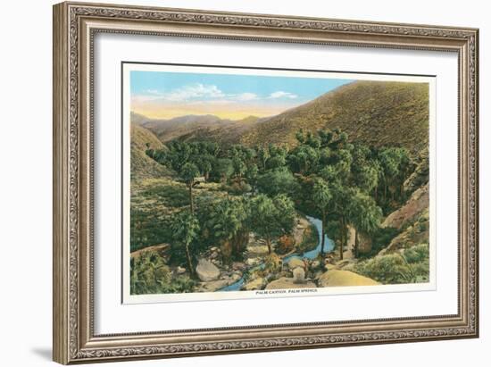 Palm Canyon, California-null-Framed Art Print