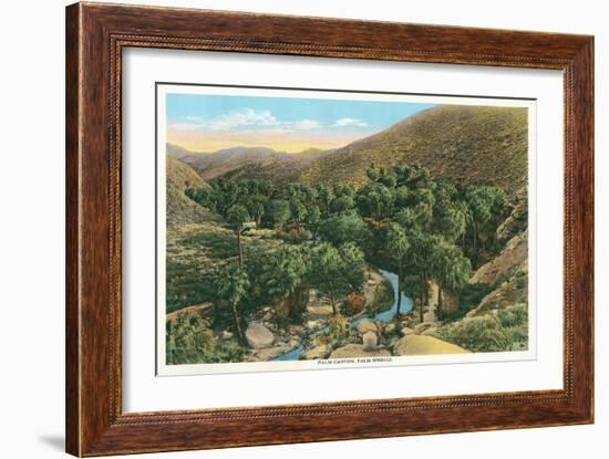 Palm Canyon, California-null-Framed Art Print