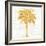 Palm Coast II On White-Sue Schlabach-Framed Art Print