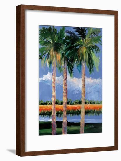 Palm Coast-Jane Slivka-Framed Premium Giclee Print