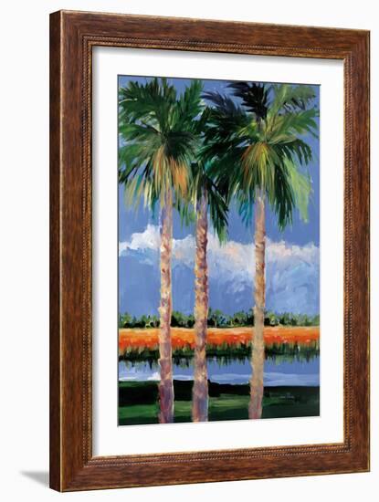 Palm Coast-Jane Slivka-Framed Premium Giclee Print