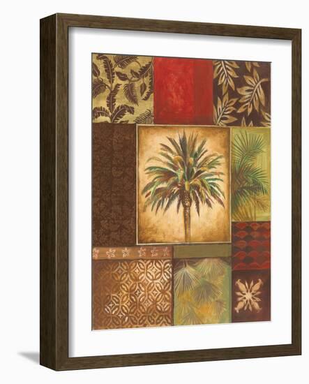 Palm Collage I-Gregory Gorham-Framed Art Print